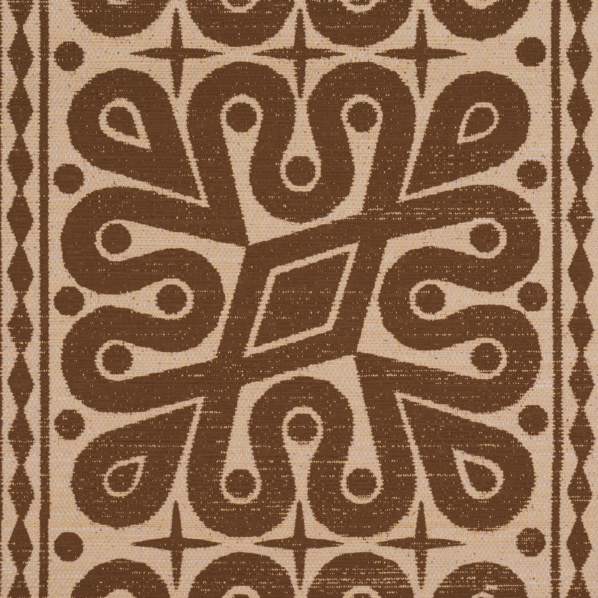 SCHUMACHER  Celerie Kemble Borneo Grasscloth   Brown   - 5015410