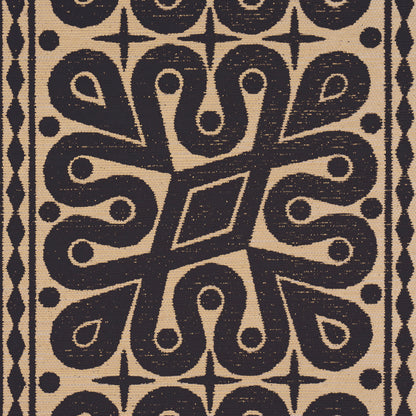 SCHUMACHER  Celerie Kemble Borneo Grasscloth   Black   - 5015412