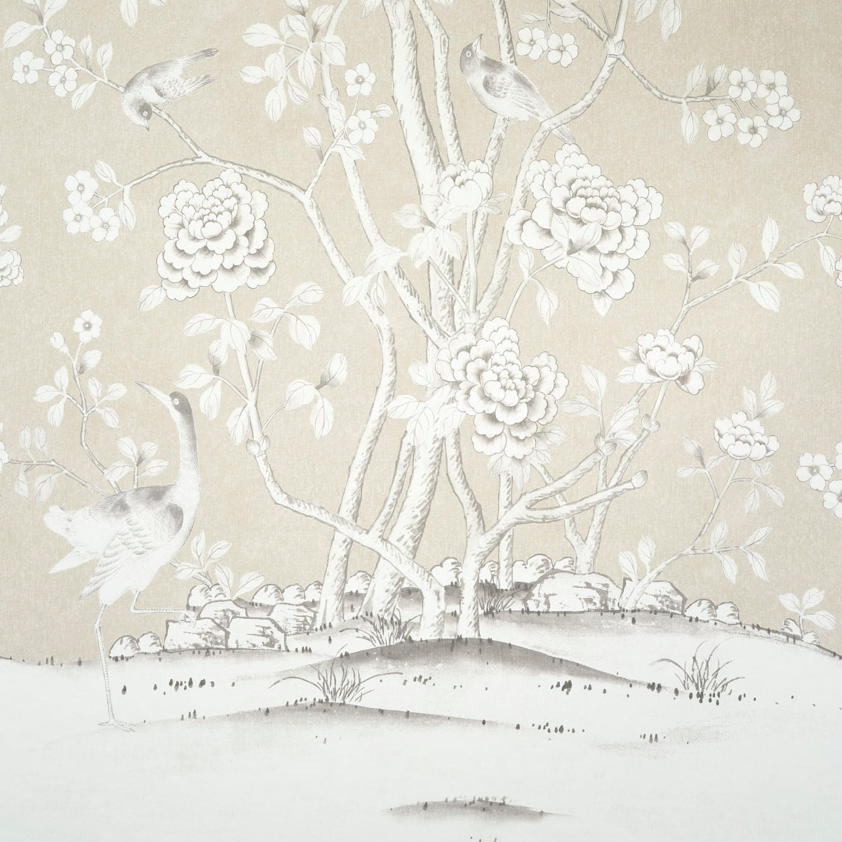 SCHUMACHER  PANELS CHINOIS PALAIS PANEL   STONE   - 5015440