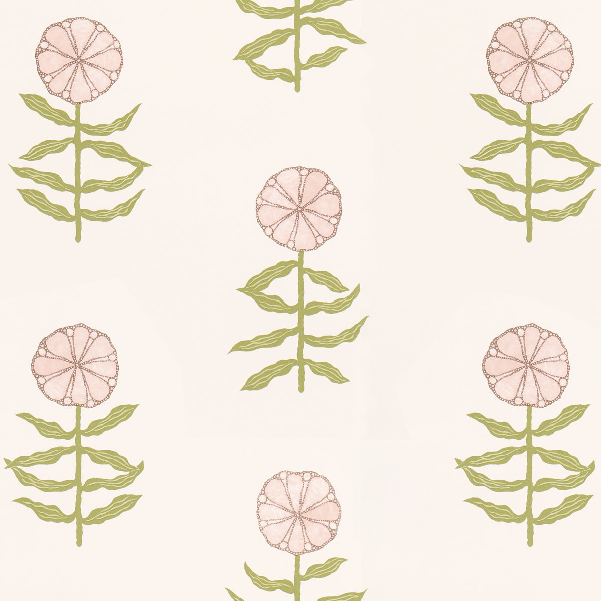 SCHUMACHER WALLCOVERING  MARIAN MCEVOY PRETTY PETALS   BLUSH   - 5015451