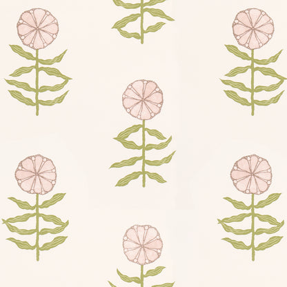 SCHUMACHER WALLCOVERING  MARIAN MCEVOY PRETTY PETALS   BLUSH   - 5015451