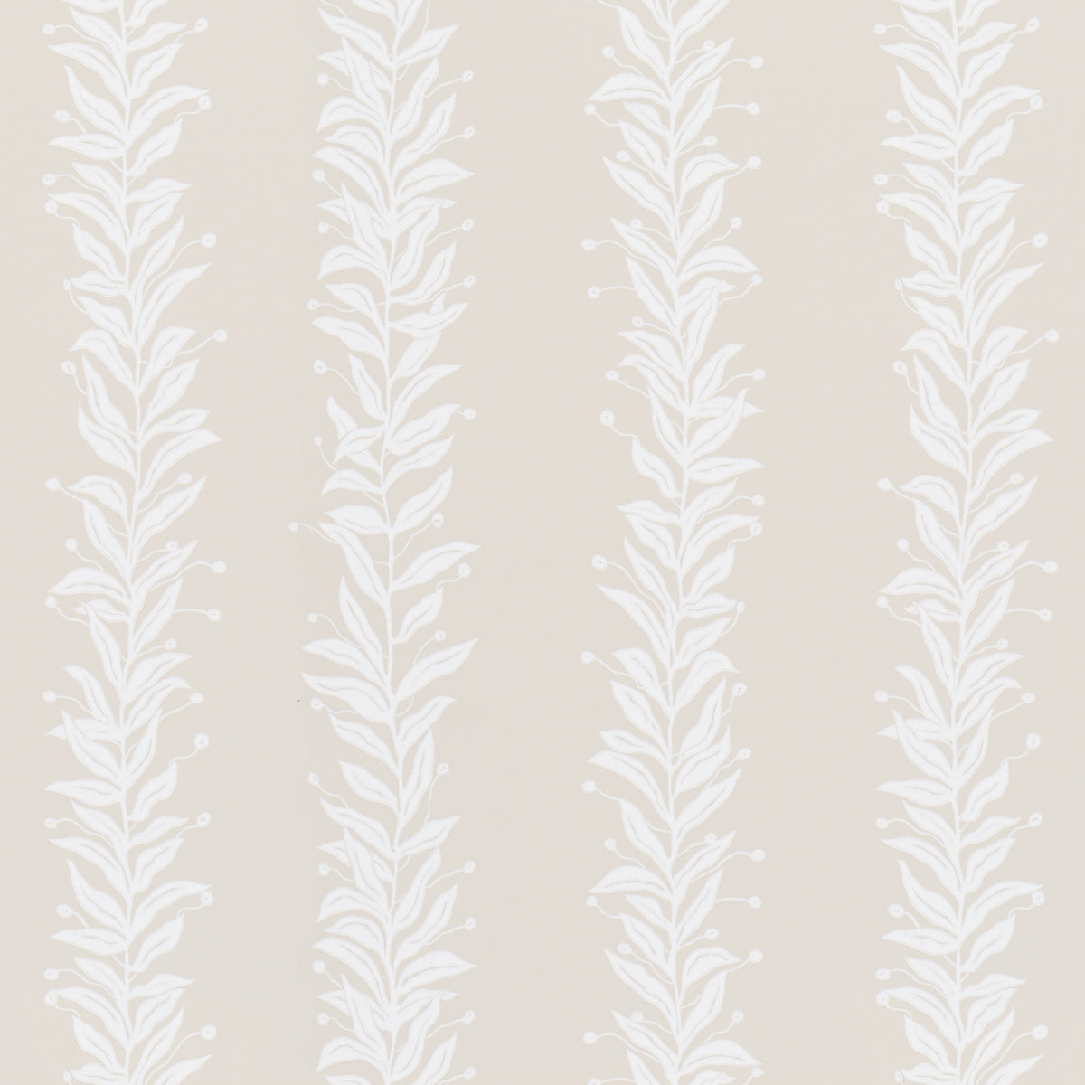 SCHUMACHER WALLCOVERING  MARIAN MCEVOY TENDRIL STRIPE   NATURAL   - 5015491