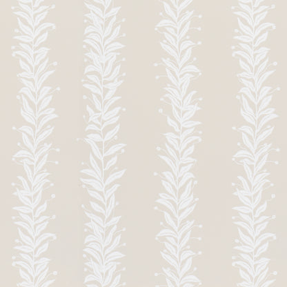SCHUMACHER WALLCOVERING  MARIAN MCEVOY TENDRIL STRIPE   NATURAL   - 5015491
