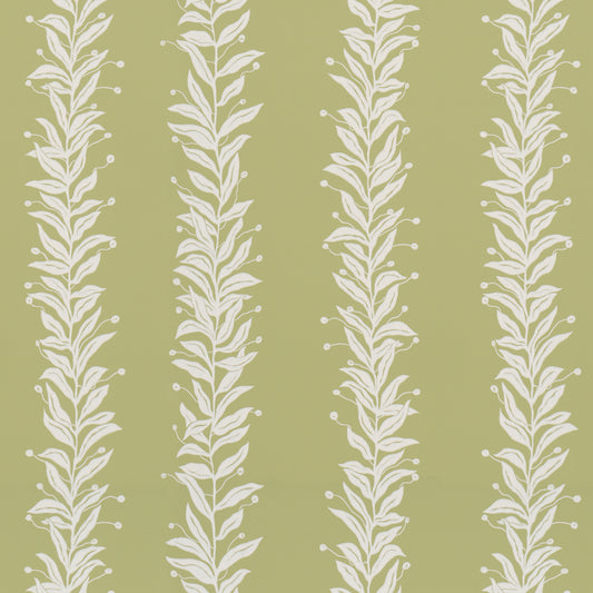 SCHUMACHER  MARIAN MCEVOY TENDRIL STRIPE   OLIVE   - 5015492