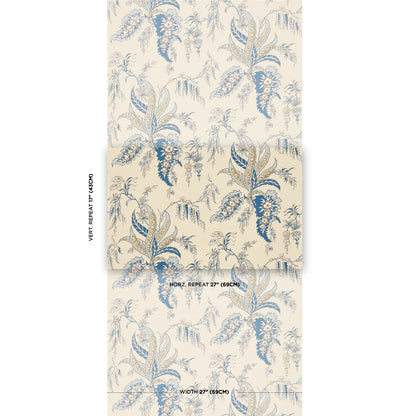 SCHUMACHER  LE MAX APOLLINE BOTANICAL   CIEL , MARINE   - 5015501