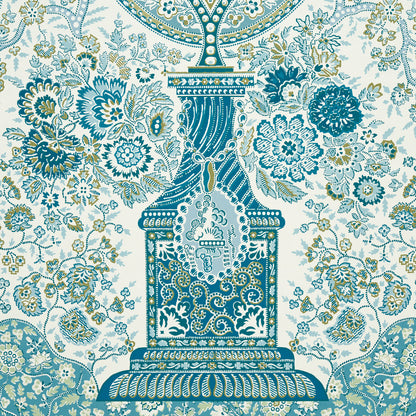 SCHUMACHER  LE MAX COLMERY PAISLEY PANEL SET   PEACOCK   - 5015510