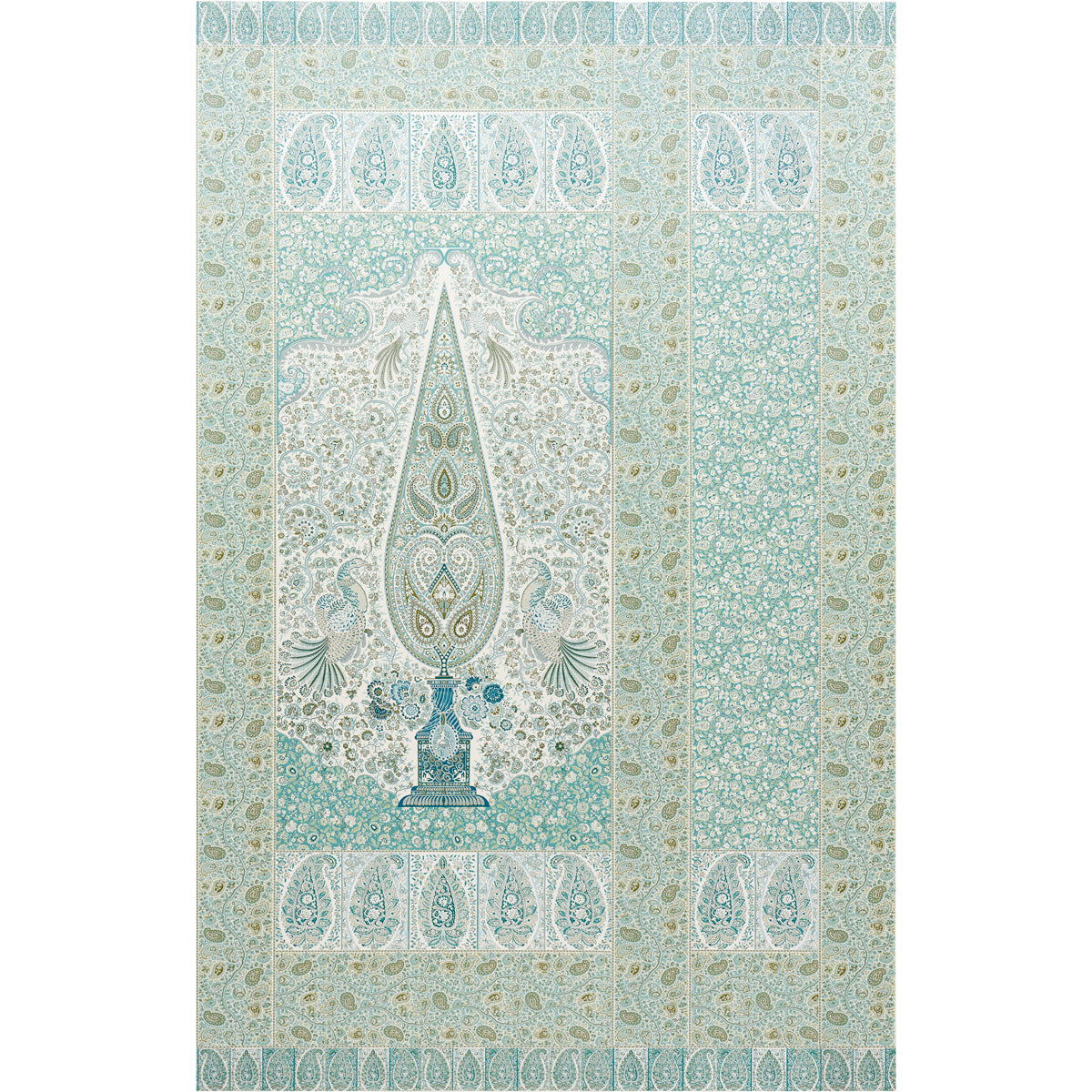 SCHUMACHER  LE MAX COLMERY PAISLEY PANEL SET   PEACOCK   - 5015510