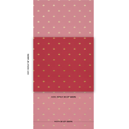 SCHUMACHER  LE MAX HUBERT'S BEES   ROUGE , GOLD   - 5015532