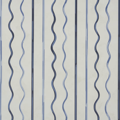 SCHUMACHER  BACKDROP AFFOGATO   CORNFLOWER , DEEP NAVY   - 5015572