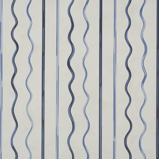 SCHUMACHER  BACKDROP AFFOGATO   CORNFLOWER , DEEP NAVY   - 5015572