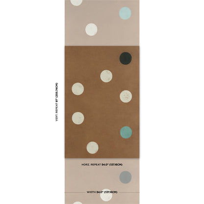 SCHUMACHER  BACKDROP MONTE CARLO   EARTHY BROWN   - 5015591