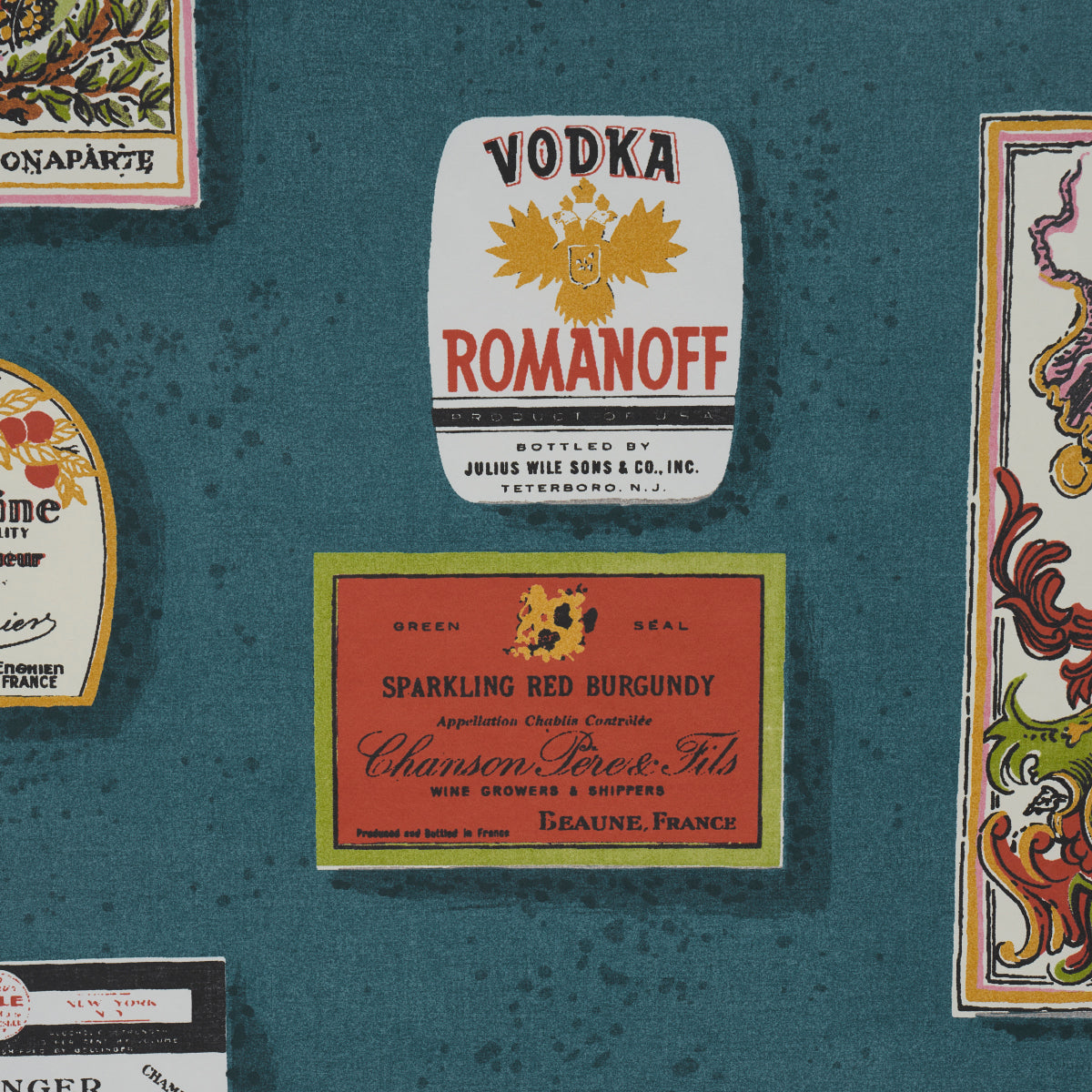 SCHUMACHER X BACKDROP SALUD   GROTTO BLUE   - 5015600