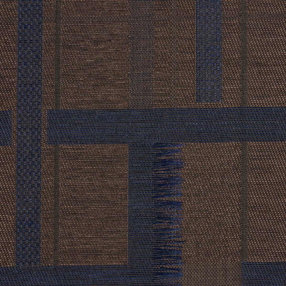 SCHUMACHER  PATTERSON FLYNN AXEL PLAID WALLCOVERING   NAVY,ESPRESSO   - 5015721