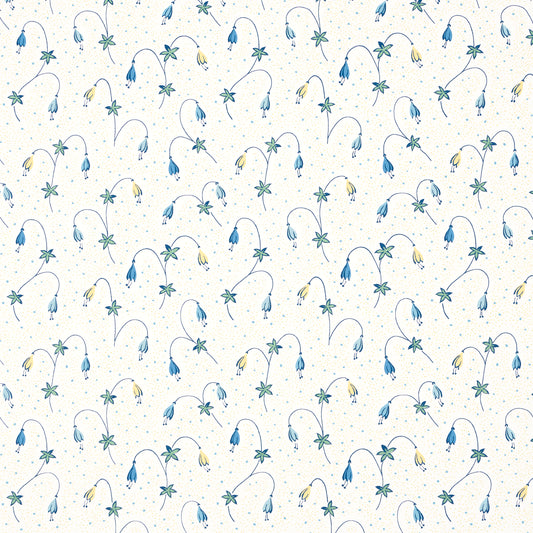 SCHUMACHER  DOMINO EFFECT LOLLY FLORAL   BLUES   - 5015750