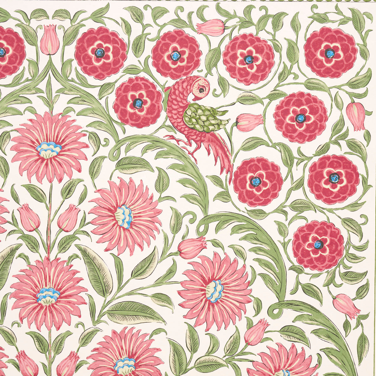 SCHUMACHER  MARK D. SIKES MONTECITO PANEL SET   RED   - 5015831