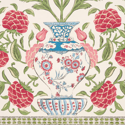 SCHUMACHER  MARK D. SIKES MONTECITO PANEL SET   RED   - 5015831