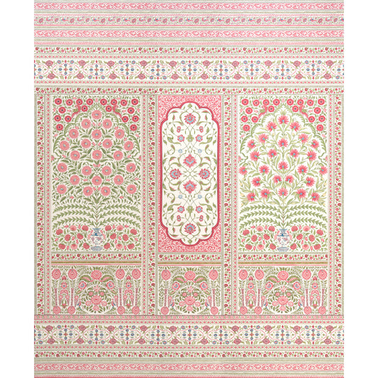 SCHUMACHER  MARK D. SIKES MONTECITO PANEL SET   RED   - 5015831