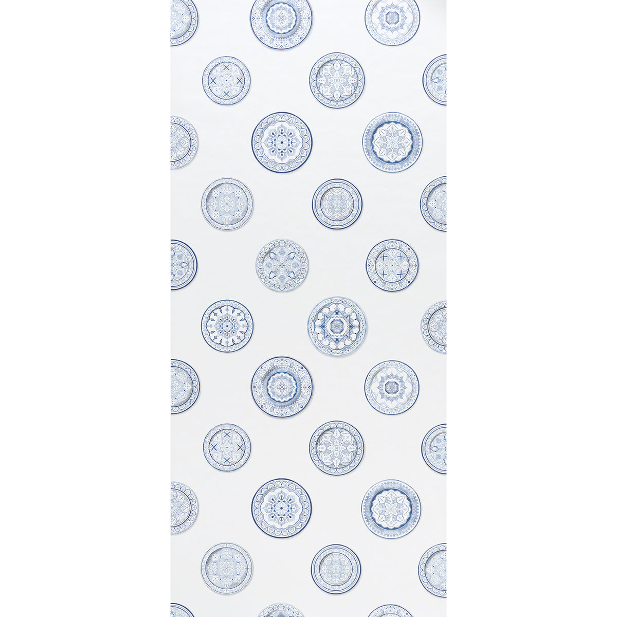 SCHUMACHER  MARK D. SIKES MONTECITO PORCELAIN   INDIGO   - 5015840