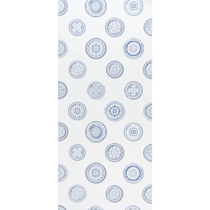 SCHUMACHER  MARK D. SIKES MONTECITO PORCELAIN   INDIGO   - 5015840