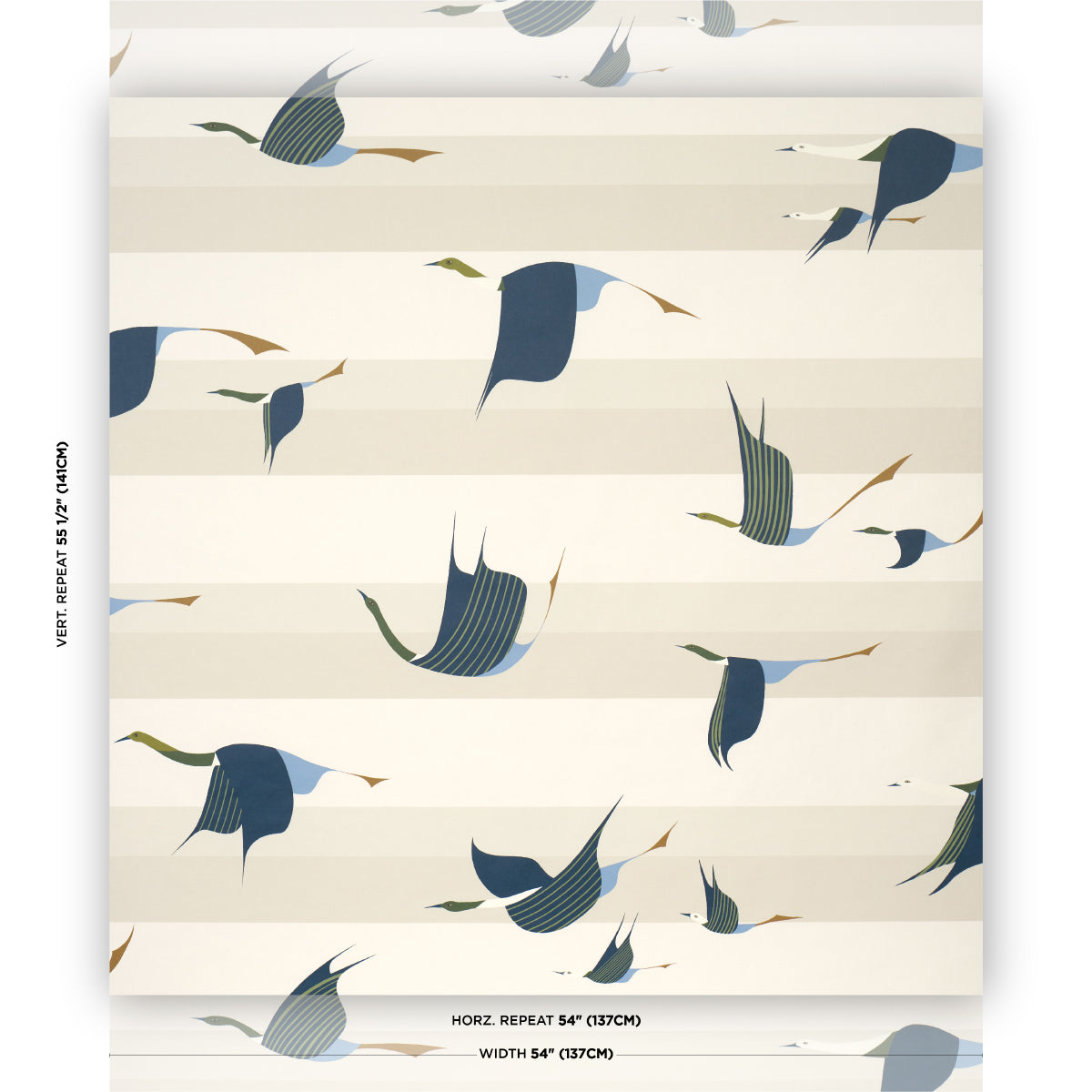 SCHUMACHER  PERENNIAL FAVORITES FLYING WEST   BLUE   - 5015851