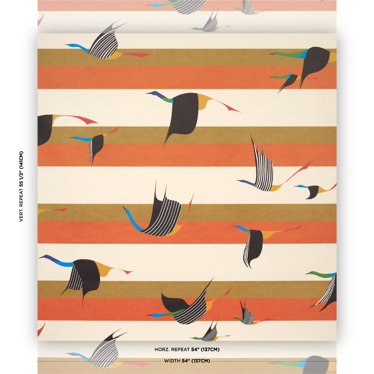 SCHUMACHER  PERENNIAL FAVORITES FLYING WEST   ORANGE   - 5015852