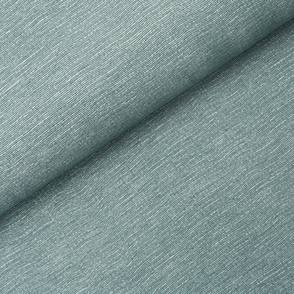SCHUMACHER  PATTERSON FLYNN 	LINEN PLISS?? WALLCOVERING   ADRIATIC BLUE   - 5015890