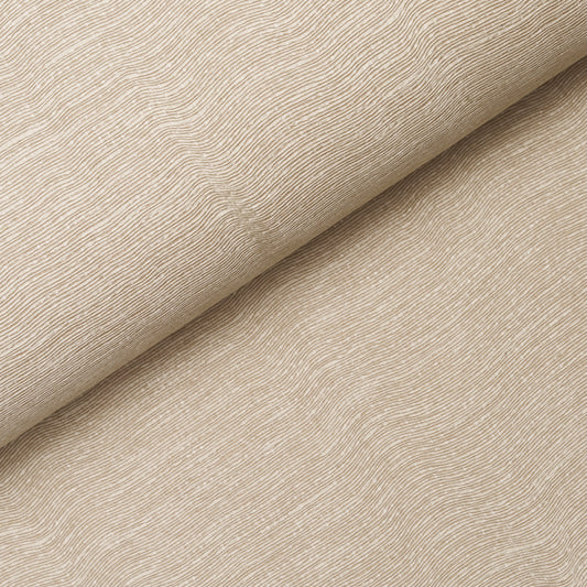 SCHUMACHER  PATTERSON FLYNN 	LINEN PLISS?? WALLCOVERING   ALABASTER   - 5015891