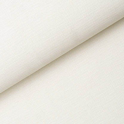 SCHUMACHER  PATTERSON FLYNN 	LINEN PLISS?? WALLCOVERING   IVORY   - 5015892