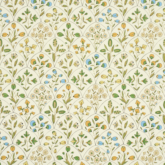 SCHUMACHER  CRAFT REVIVAL FRANCES SCALLOP FLORAL   DOCUMENT   - 5015961