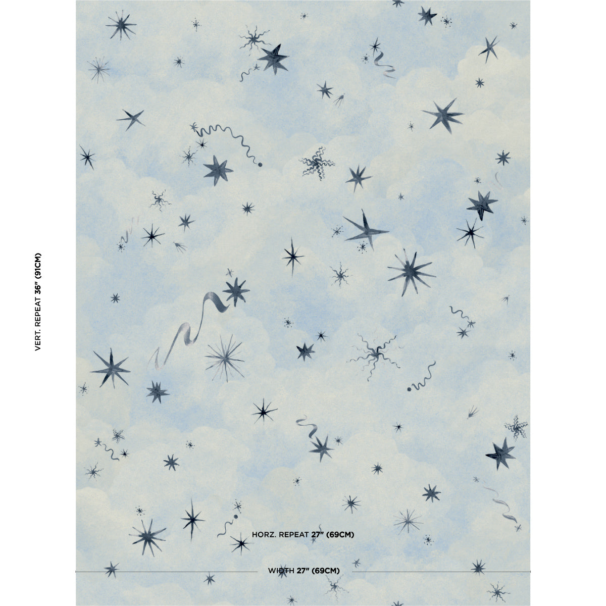 SCHUMACHER  BACKDROP X XAVIER DONNELLY LUMINARIES   CLEAR BLUE   - 5016010