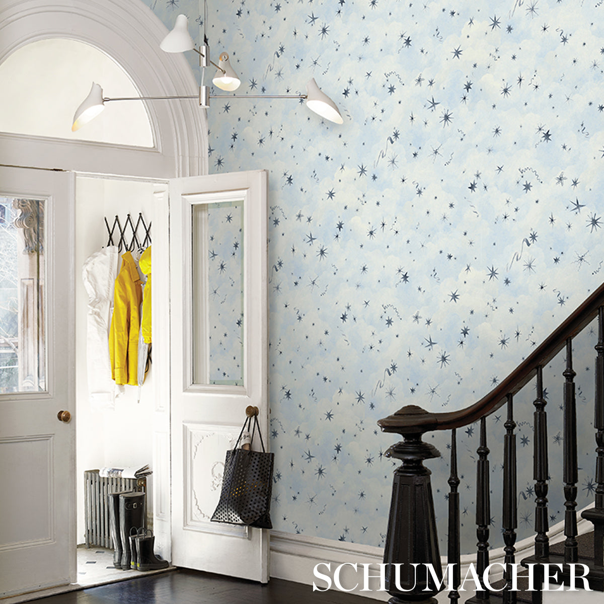 SCHUMACHER  BACKDROP X XAVIER DONNELLY LUMINARIES   CLEAR BLUE   - 5016010