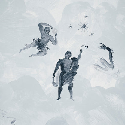 SCHUMACHER  BACKDROP X XAVIER DONNELLY ASCENDANCE 3 PANEL SET   CLEAR BLUE   - 5016032