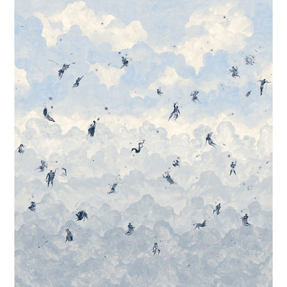 SCHUMACHER  BACKDROP X XAVIER DONNELLY ASCENDANCE 3 PANEL SET   CLEAR BLUE   - 5016032