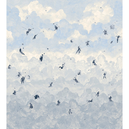 SCHUMACHER  BACKDROP X XAVIER DONNELLY ASCENDANCE 3 PANEL SET   CLEAR BLUE   - 5016032