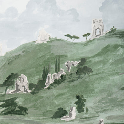 SCHUMACHER  BACKDROP X XAVIER DONNELLY APPIAN WAY 4 PANEL SET   FOG   - 5016041