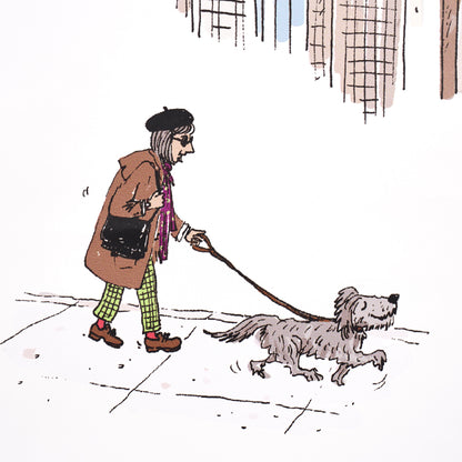 SCHUMACHER WALLCOVERING  THE NEW YORKER JOANA AVILLEZ'S STREET SCENES   MULTICOLOR ON WHITE   - 5016170