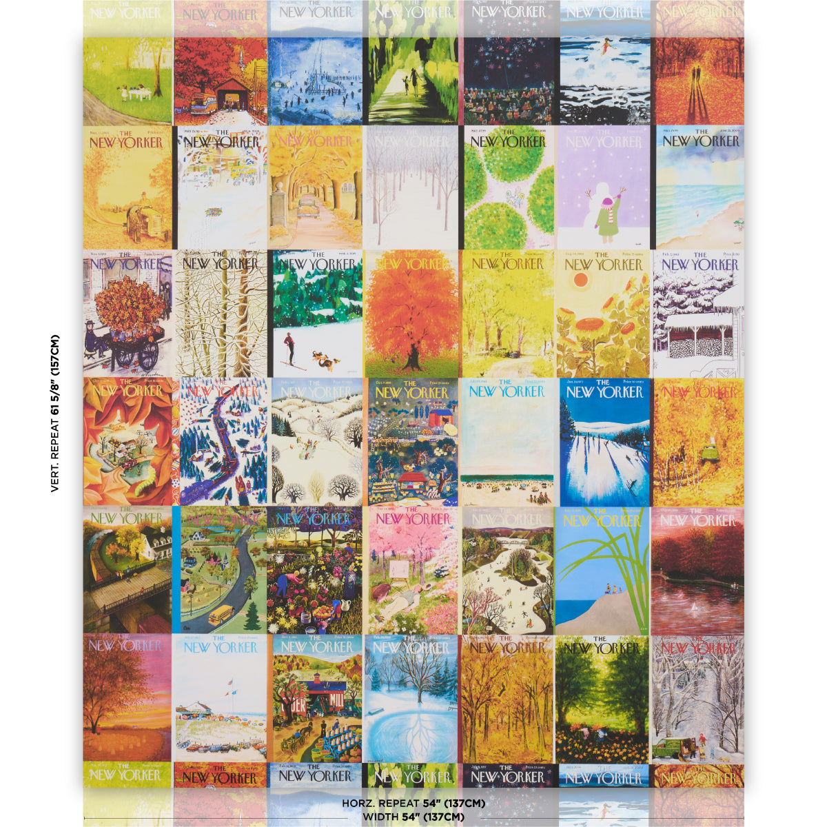 SCHUMACHER  THE NEW YORKER THE NEW YORKER SEASONAL COVERS   MULTICOLOR   - 5016180