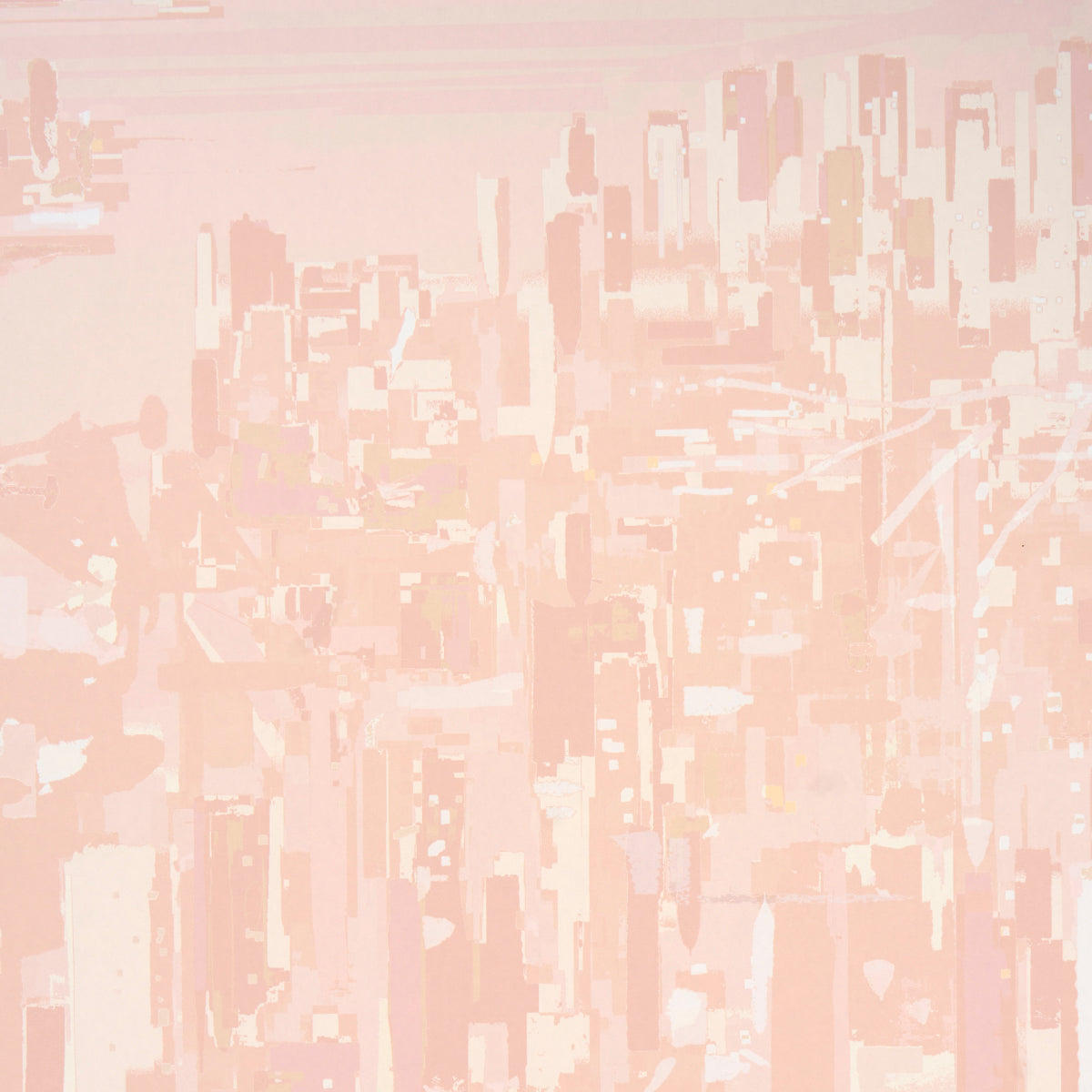 SCHUMACHER  THE NEW YORKER PASCAL CAMPION'S NEW YORK SKYLINE   BLUSH   - 5016191