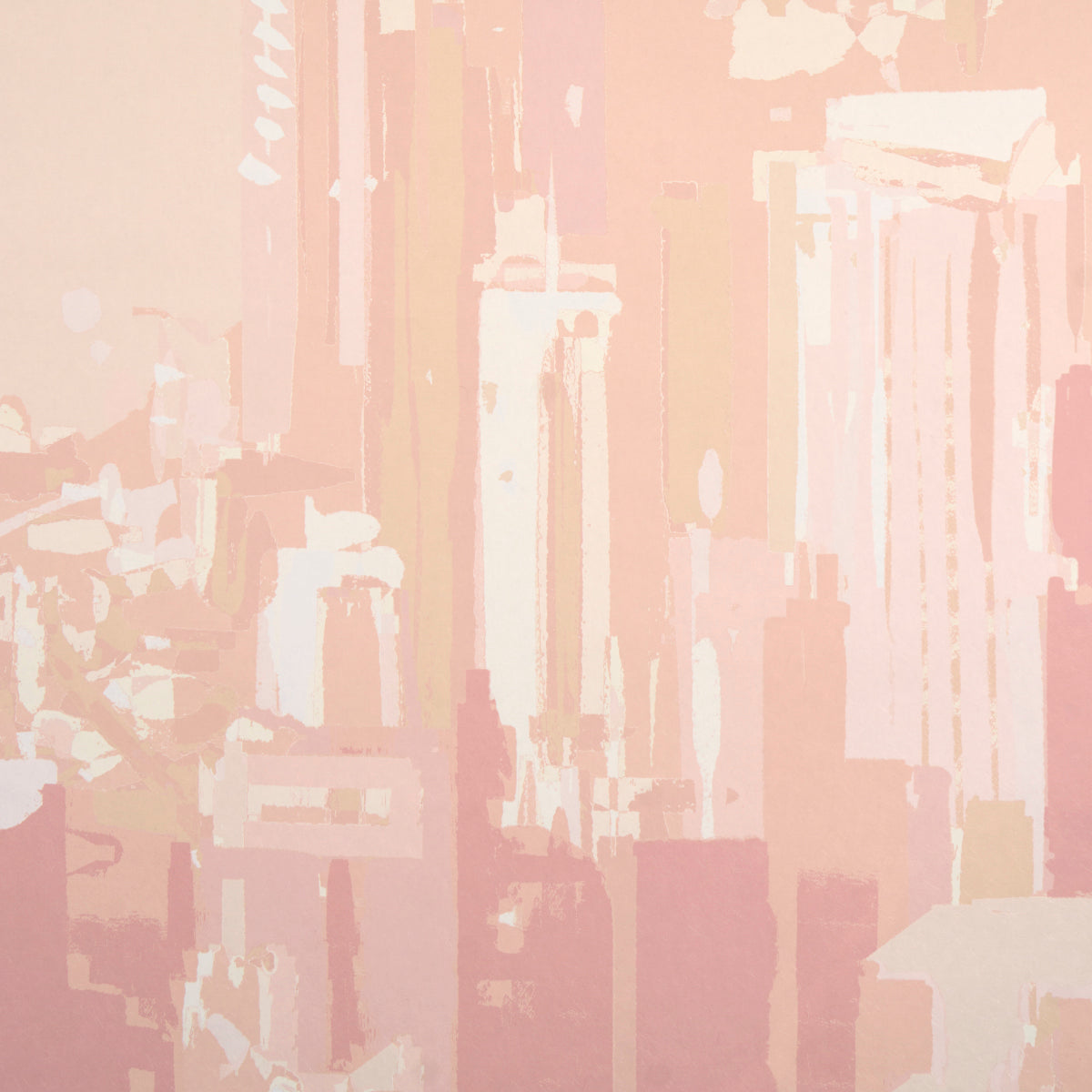 SCHUMACHER  THE NEW YORKER PASCAL CAMPION'S NEW YORK SKYLINE   BLUSH   - 5016191