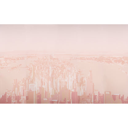 SCHUMACHER  THE NEW YORKER PASCAL CAMPION'S NEW YORK SKYLINE   BLUSH   - 5016191