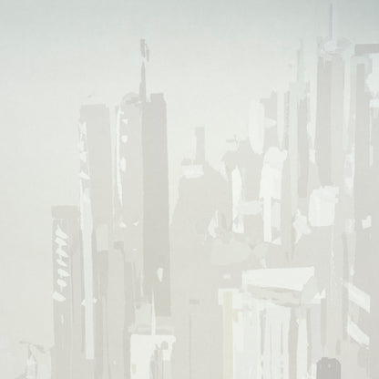 SCHUMACHER  THE NEW YORKER PASCAL CAMPION'S NEW YORK SKYLINE   SOFT GRAY   - 5016192