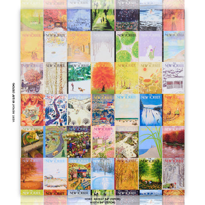 SCHUMACHER  THE NEW YORKER THE NEW YORKER SEASONAL COVERS   MULTICOLOR   - 5016200