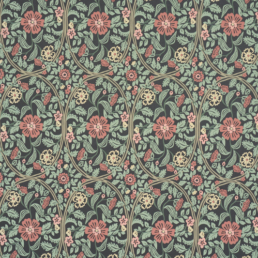 SCHUMACHER  CRAFT REVIVAL GARDEN GUILD   MIDNIGHT   - 5016270