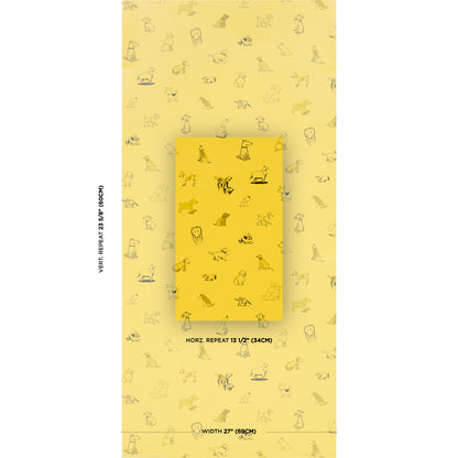 SCHUMACHER  THE NEW YORKER GOOD DOGS EVERYWHERE   TAXI-CAB YELLOW   - 5016301