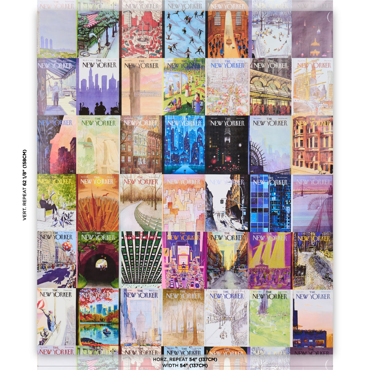 SCHUMACHER  THE NEW YORKER THE NEW YORKER CITY-VIEW COVERS   MULTICOLOR   - 5016330