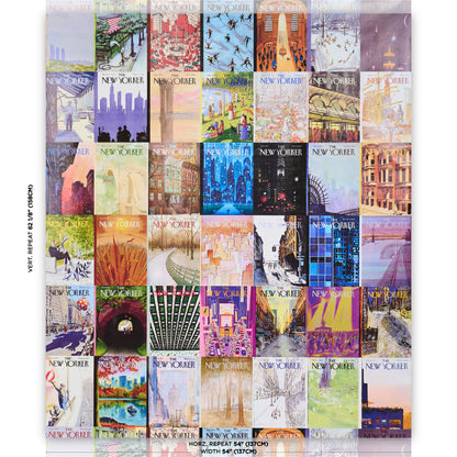SCHUMACHER  THE NEW YORKER THE NEW YORKER CITY-VIEW COVERS   MULTICOLOR   - 5016330