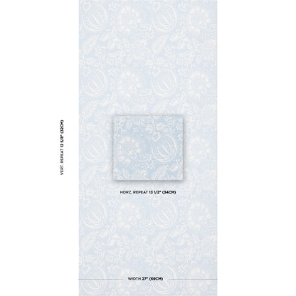 SCHUMACHER  A LOVE AFFAIR POMEGRANATE PRINT   SKY   - 5016370