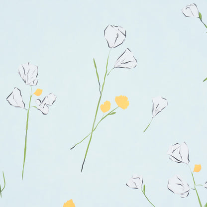 SCHUMACHER  SCHUMACHER DESIGN LAB ALEX'S FLORAL   MIST BLUE   - 5016401