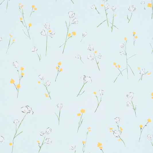 SCHUMACHER  SCHUMACHER DESIGN LAB ALEX'S FLORAL   MIST BLUE   - 5016401