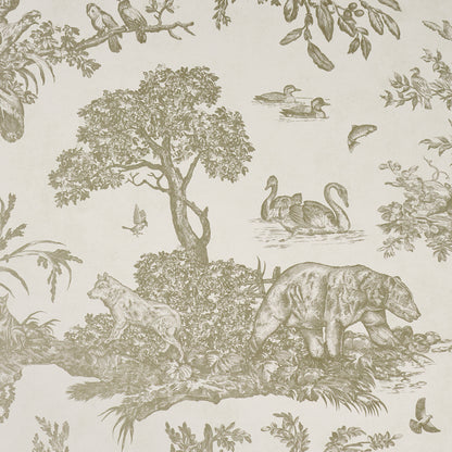 SCHUMACHER  A Country Life Western Toile   Stone   - 5016442